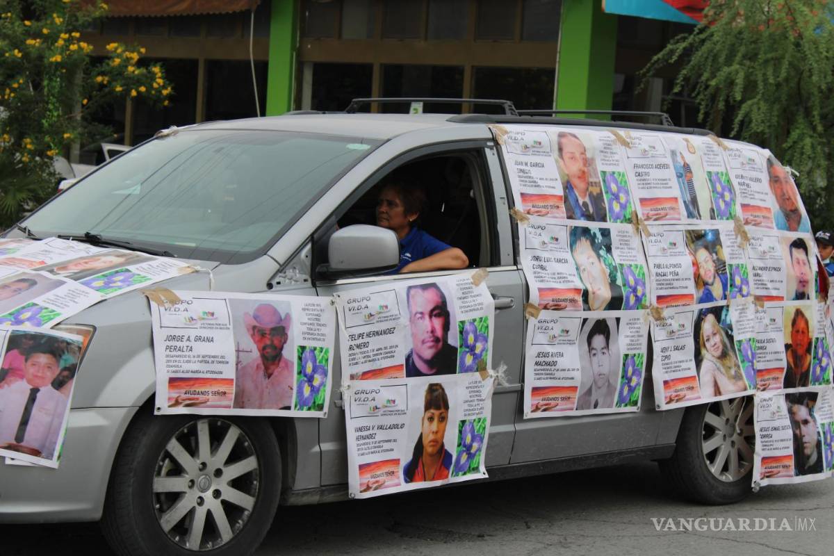 Marchan familiares de personas desaparecidas en Torreón