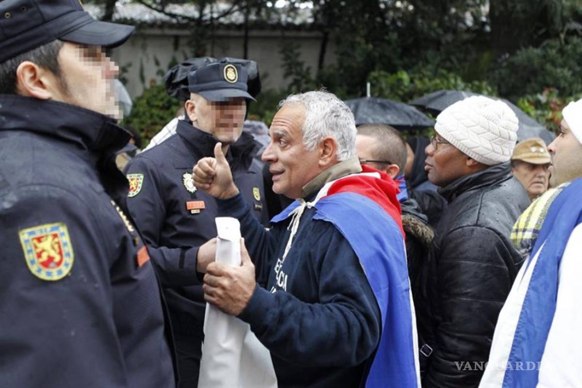 Muerte de Fidel Castro provoca enfrentamientos en Madrid