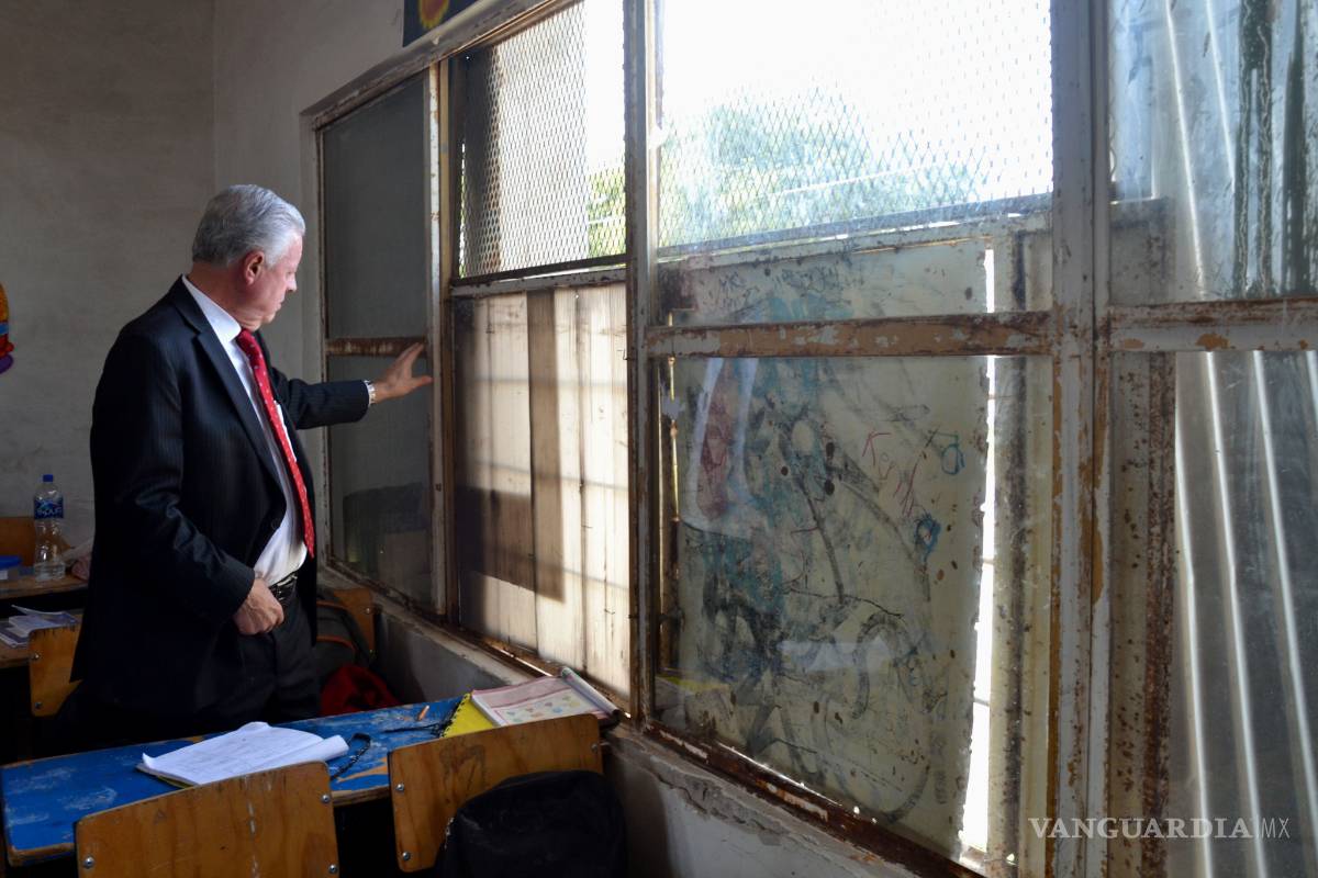 $!Entrega alcalde de Torreón obras escolares en Zaragoza Sur