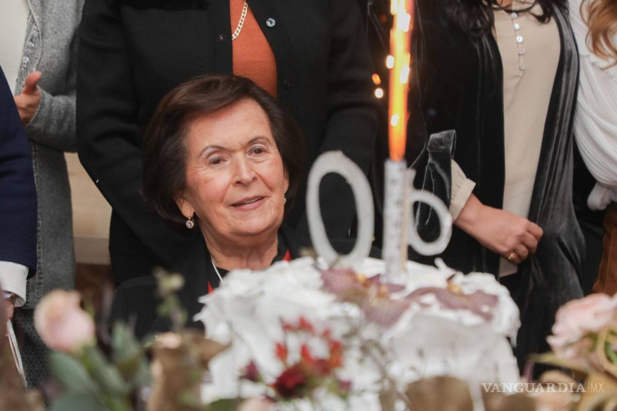 $!La señora María Alicia Villarreal de López nació el 15 de noviembre de 1931 y falleció este 10 de julio.