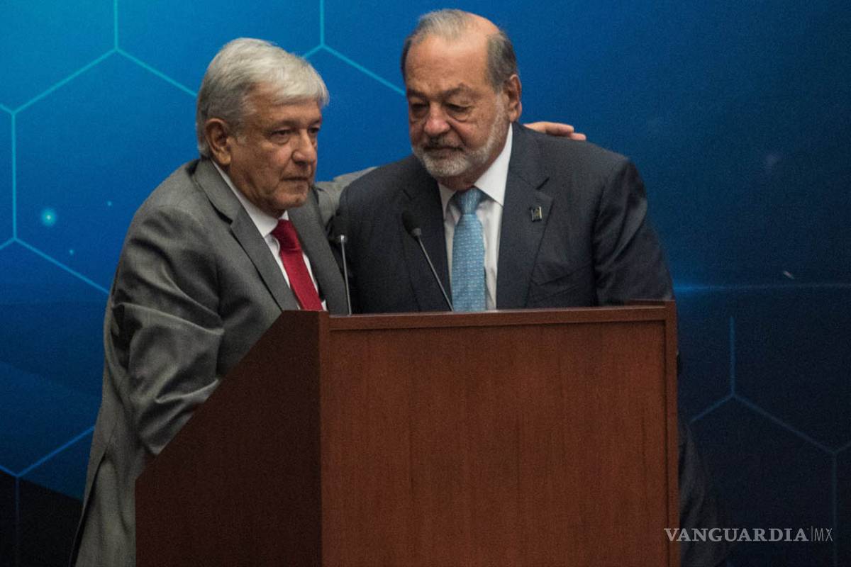 Carlos Slim prevé invertir 100 mil mdp en sexenio de AMLO