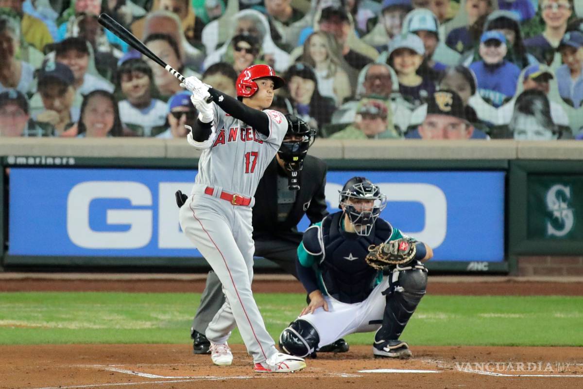 Angelinos le prohibió volver a lanzar a Ohtani, pero el japonés muestra que con el tolete también puede ayudar