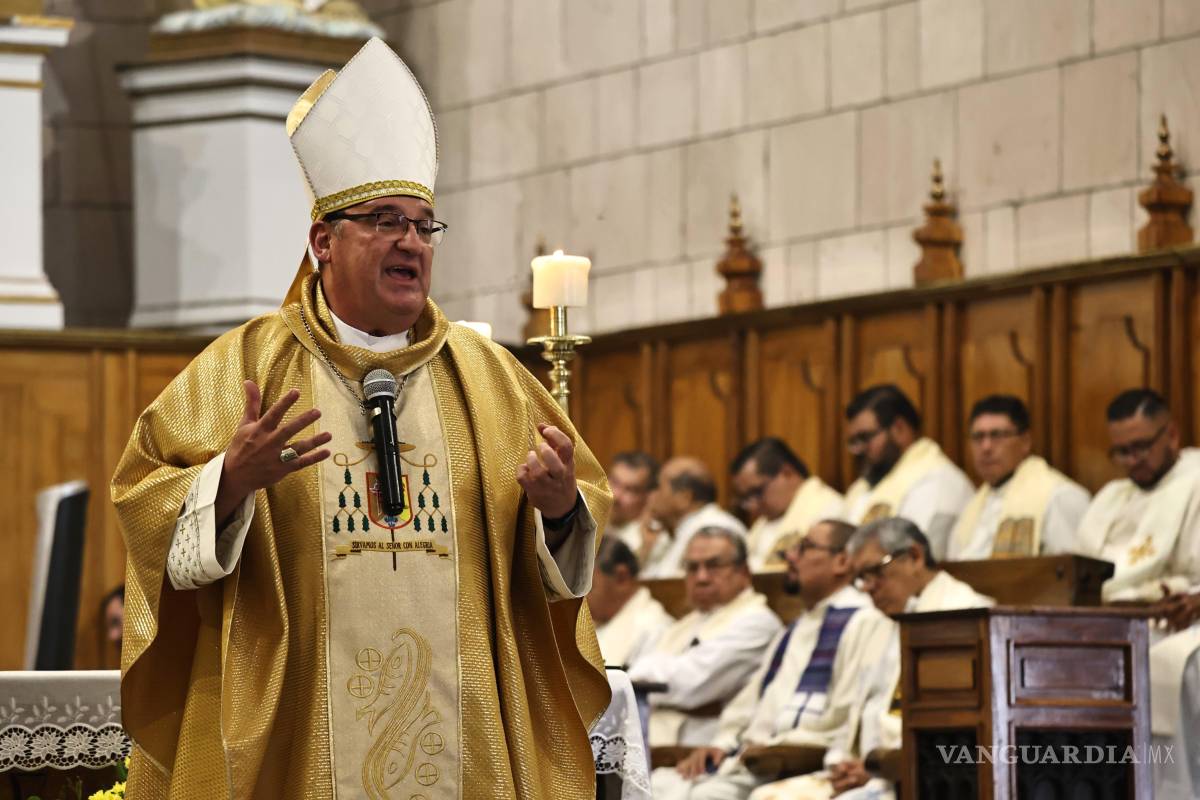$!Monseñor Hilario González García, obispo de la Diócesis de Saltillo.