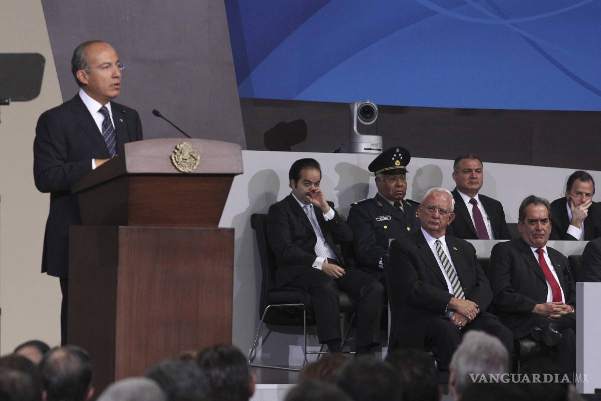 $!Felipe Calderón ha rechazado en varias ocasiones que su gobierno negociara con los cárteles de la droga | Foto: Cuartoscuro