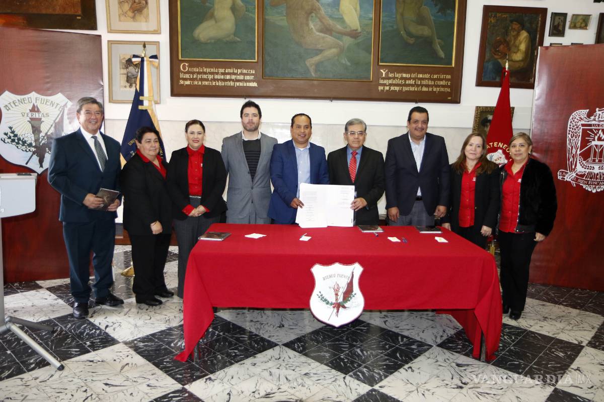 Integran patronato de la Pinacoteca del Ateneo Fuente