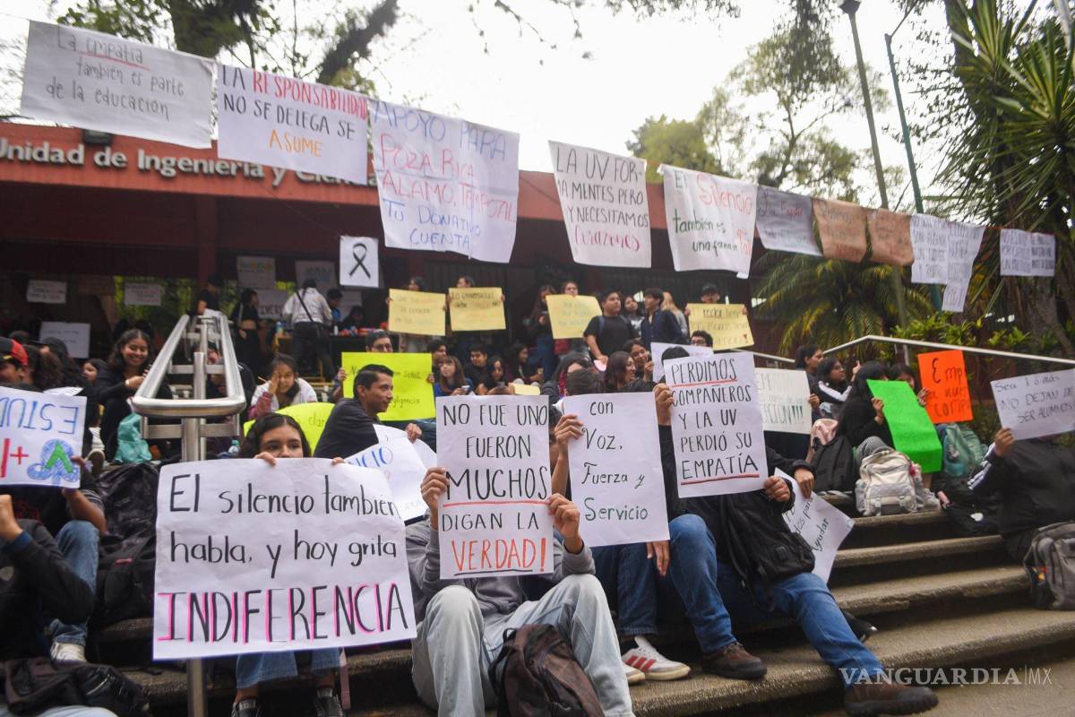 Convocan a protesta por desaparición de 192 estudiantes de la UV durante lluvias intensas en Veracruz