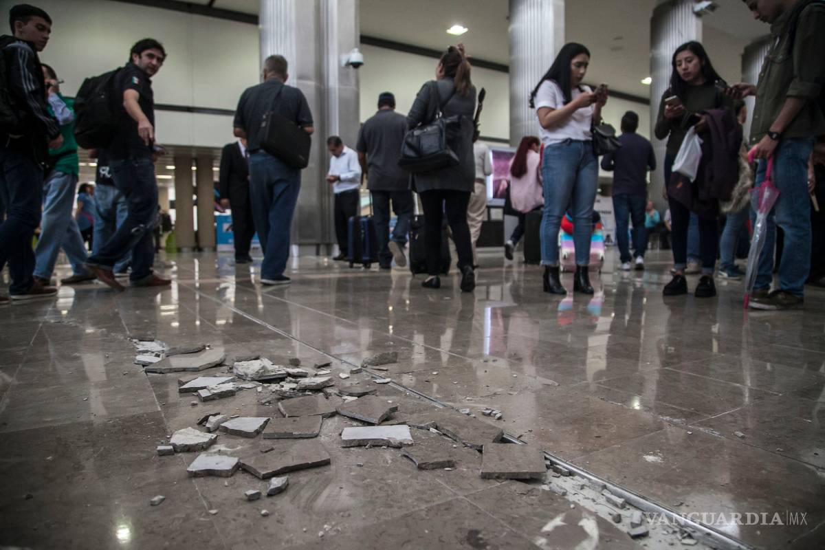 Aeroméxico cancela más de 100 vuelos por sismo