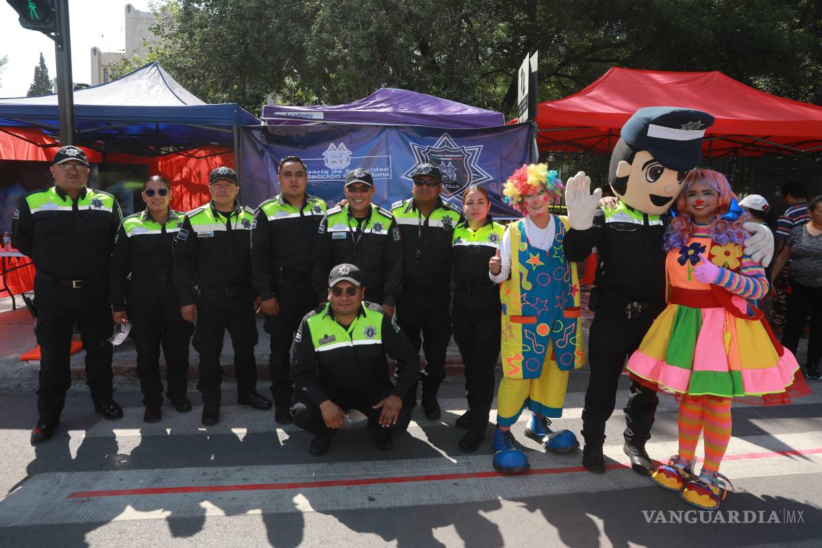 $!La Comisaría de Seguridad promovió la conducción responsable mediante actividades interactivas para todas las edades.