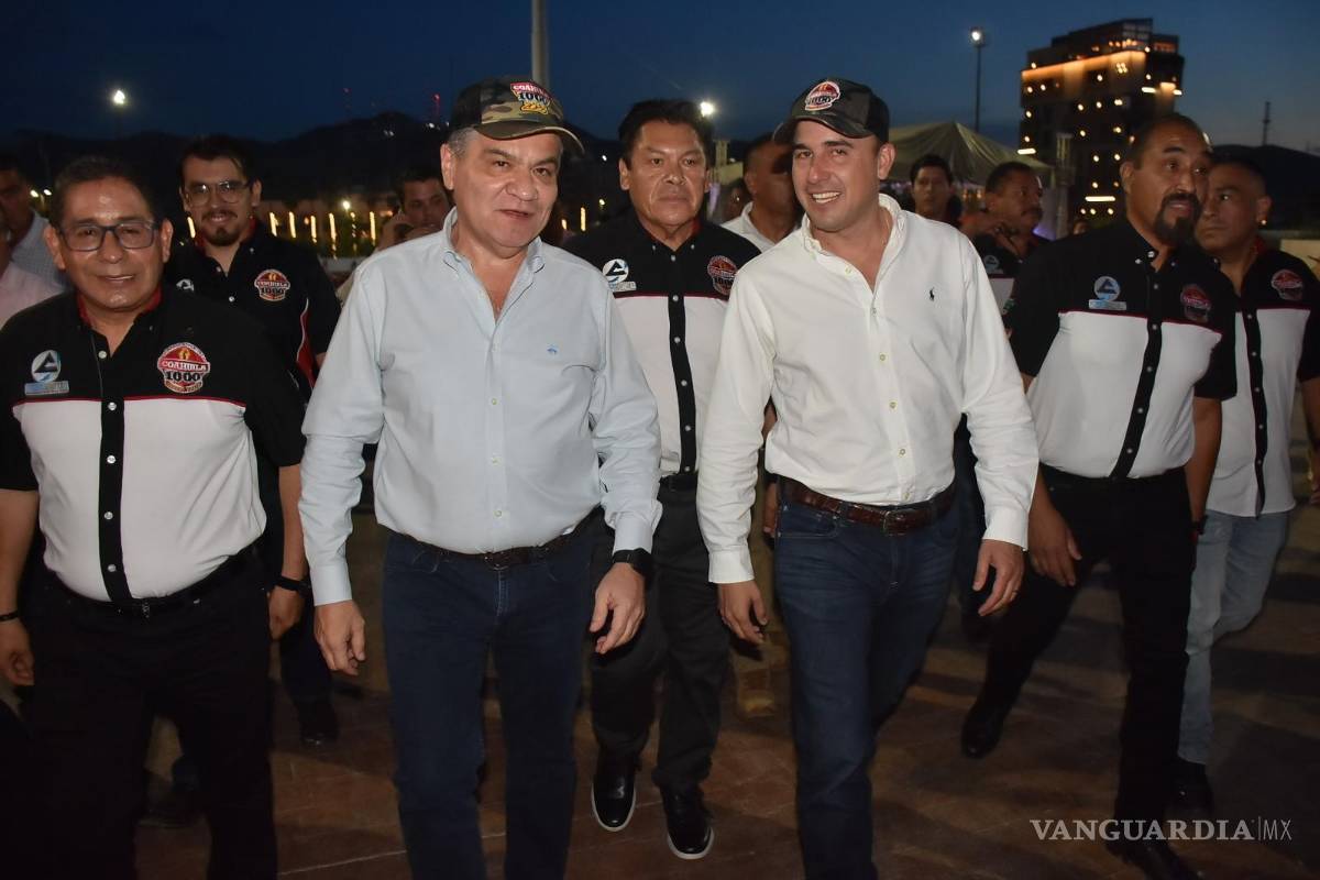 $!El evento fortalece la promoción turística del estado, al mostrar a los participantes los paisajes del desierto coahuilense, destaca el Gobernador.