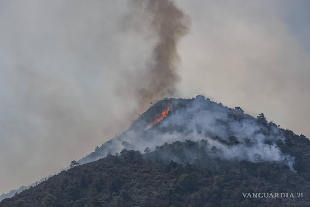 $!Saltillo, Coahuila 19 de mayo del 2022. Incendio San Lorenzo.