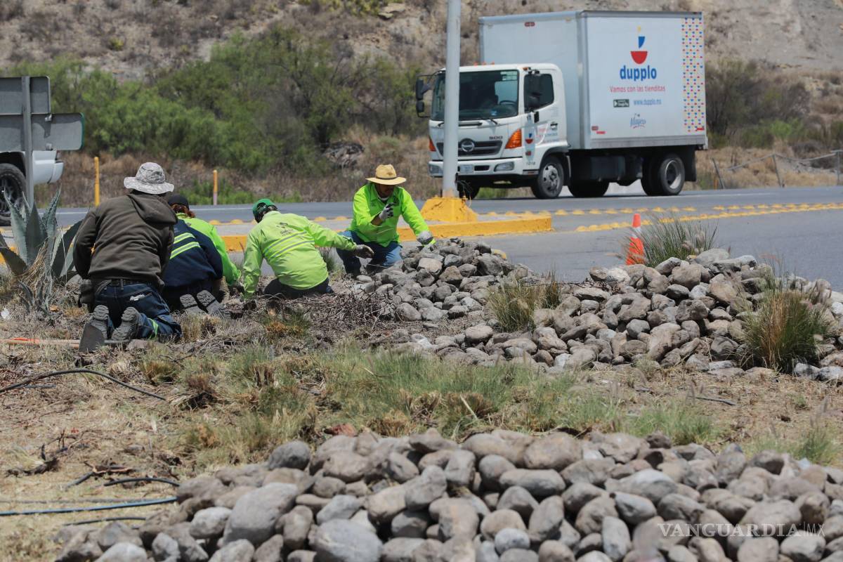$!La ornamentación de la entrada norte a la ciudad también fue modificada.