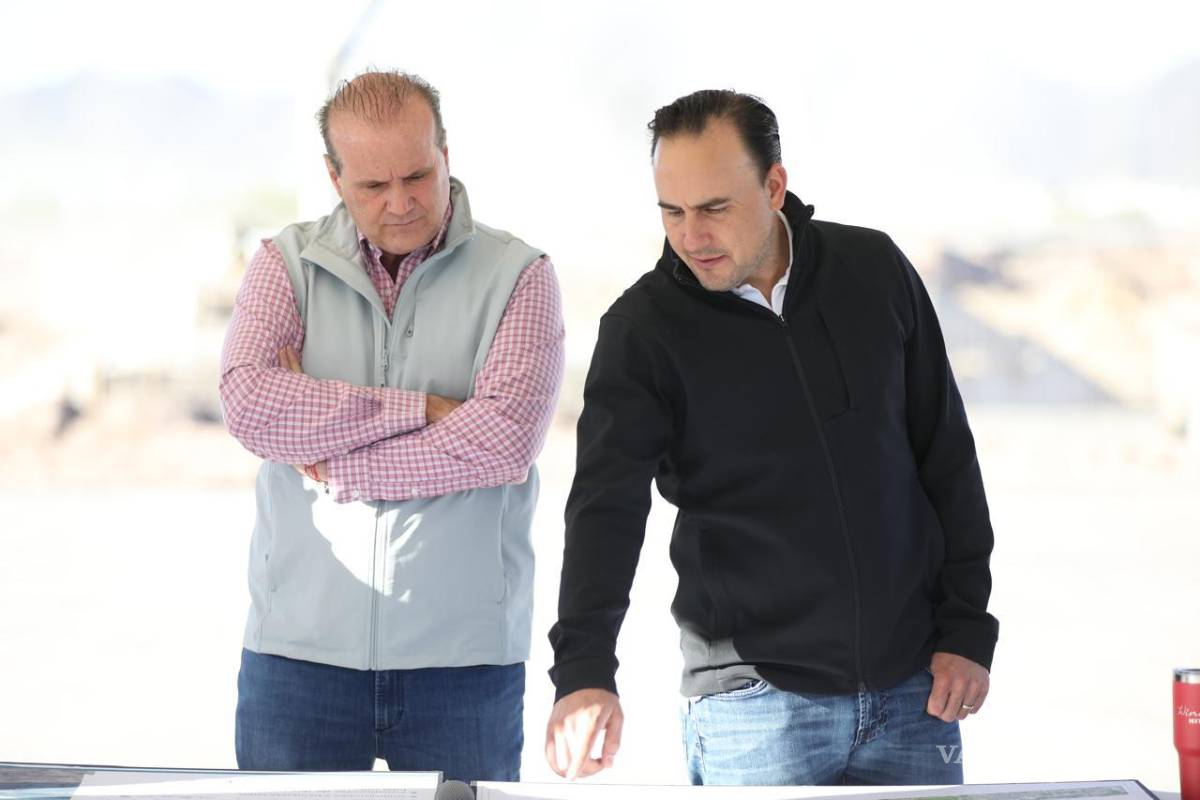 $!Avanzan obras en Coahuila: supervisa Manolo Jiménez ampliación de vía Saltillo-Zacatecas