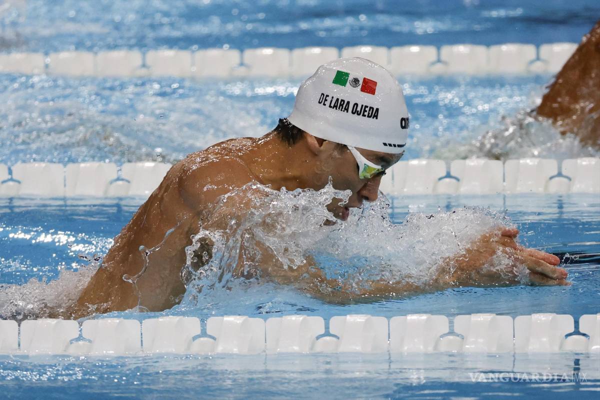 Miguel de Lara ¡no está eliminado de París 2024! ¿a qué hora y dónde se transmitirán las Semis donde competirá el nadador de Torreón?