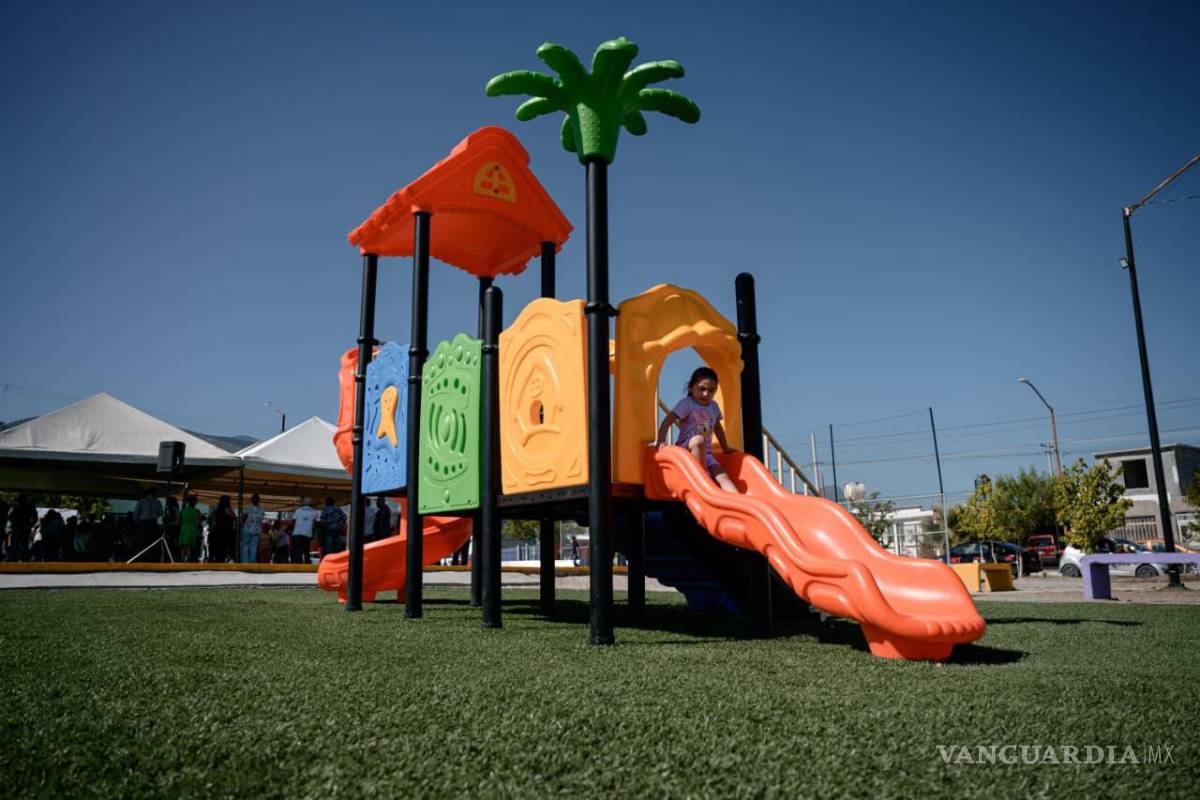$!La rehabilitación incluyó una cancha de futbol siete con pasto sintético, mejoras en la cancha de básquetbol y áreas recreativas.