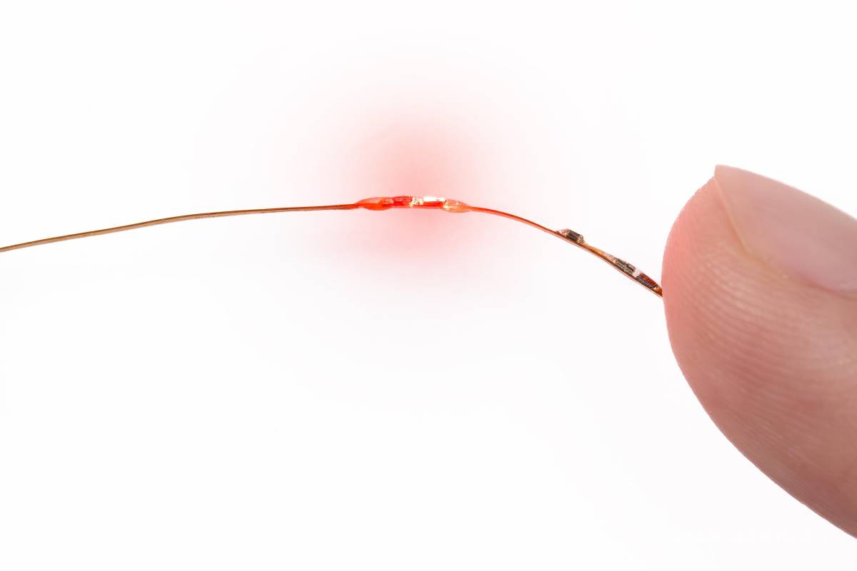 $!El nuevo sistema fetoscópico es suave y flexible y permite monitorizar la frecuencia cardíaca, los niveles de oxígeno en sangre y la temperatura del feto intervenido quirúrgicamente.