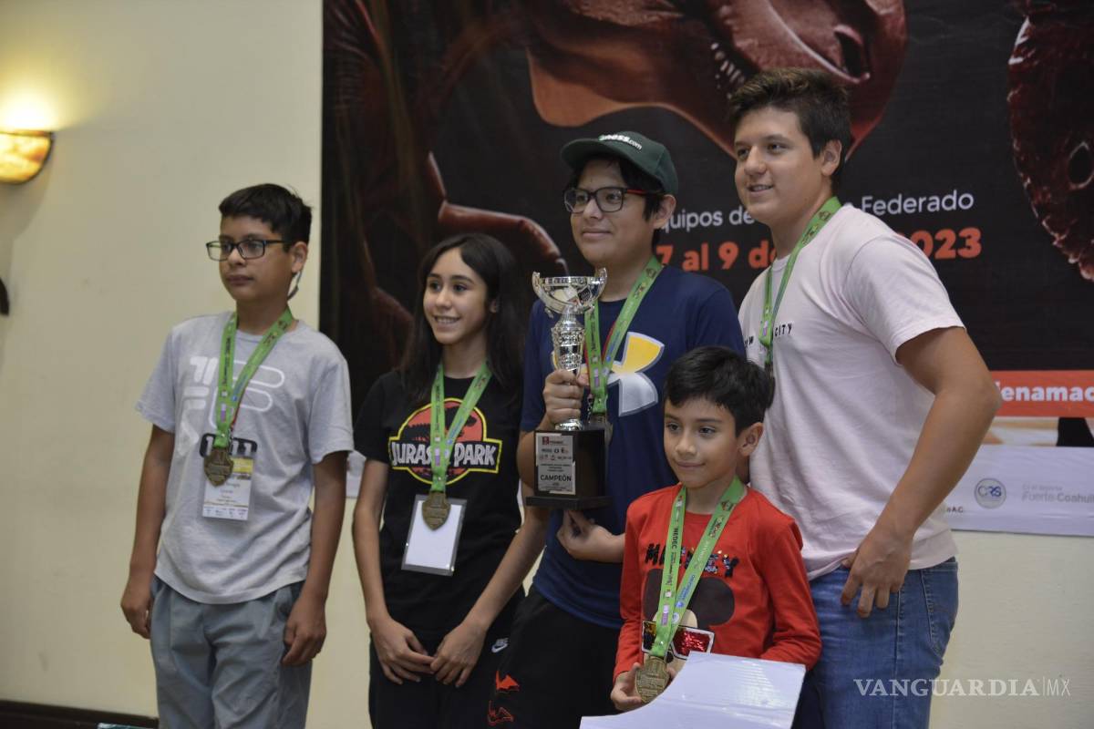 $!¡Van a la cima del mundo!: Nacional de Ajedrez ‘Coahuila 2023’ ya tiene ganador