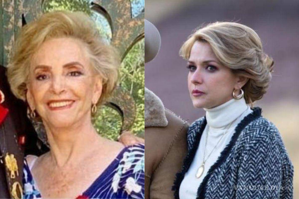 $!La actriz Ileana Fox interpreta a María del Refugio Abarca, mejor conocida como ‘Doña Cuquita’, el eterno amor de Don Chente.