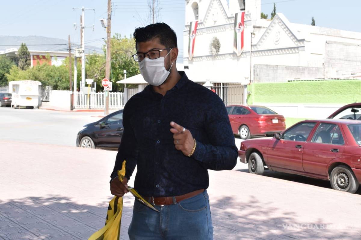 Formaliza queja candidato del PRD en fiscalía