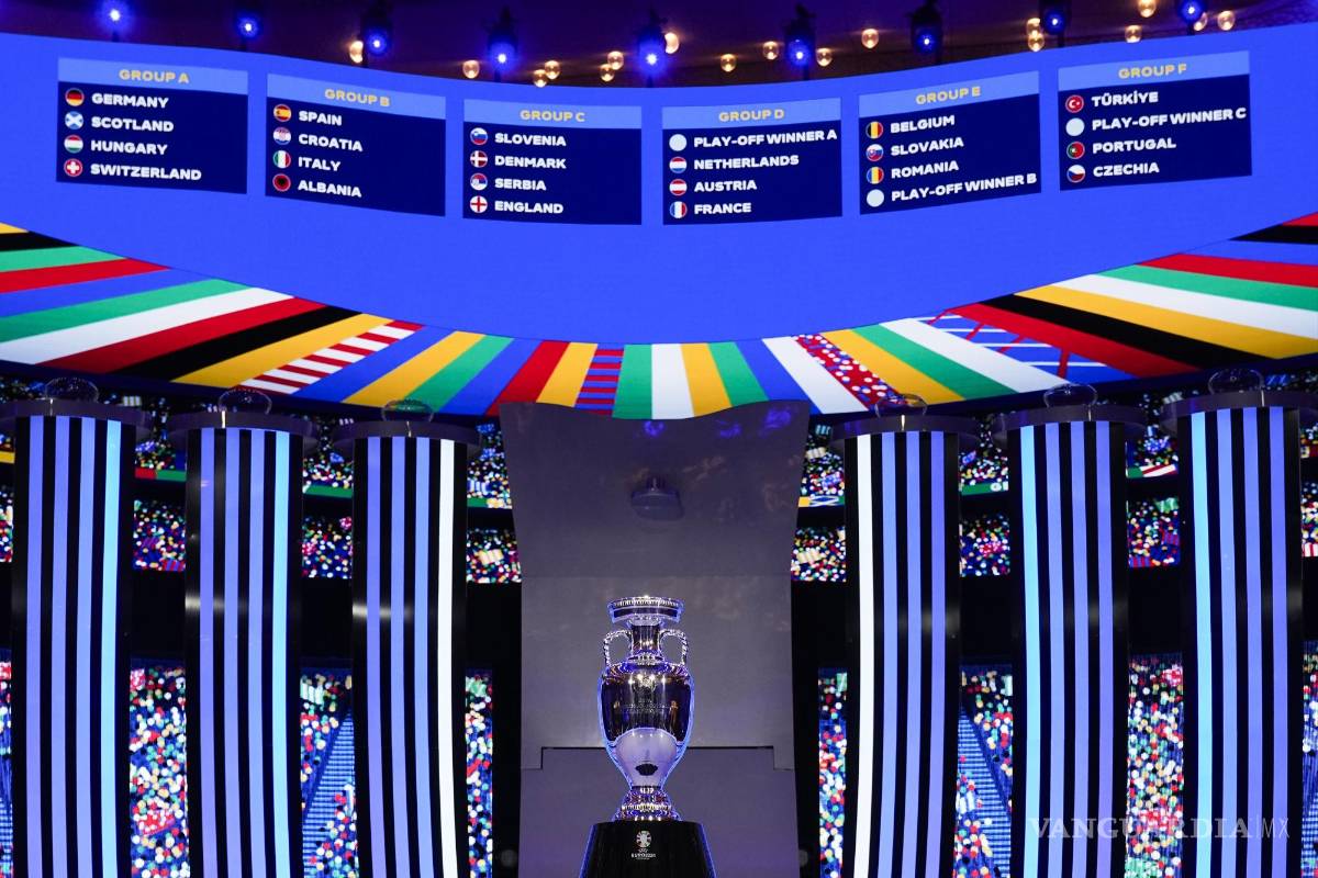 Eurocopa 2024: España, Croacia e Italia en el ‘Grupo de la Muerte’; sorteo define llaves en el torneo