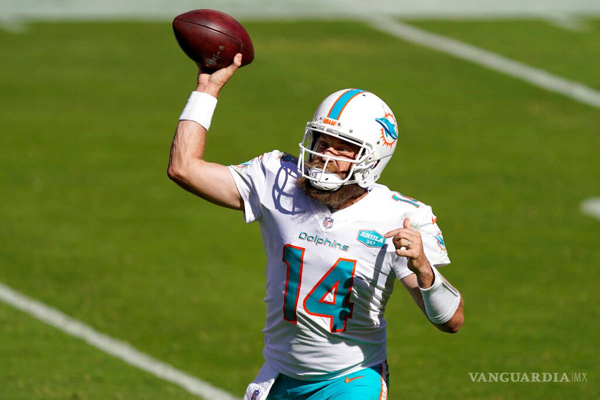 Decisión de Miami rompió el corazón de Ryan Fitzpatrick