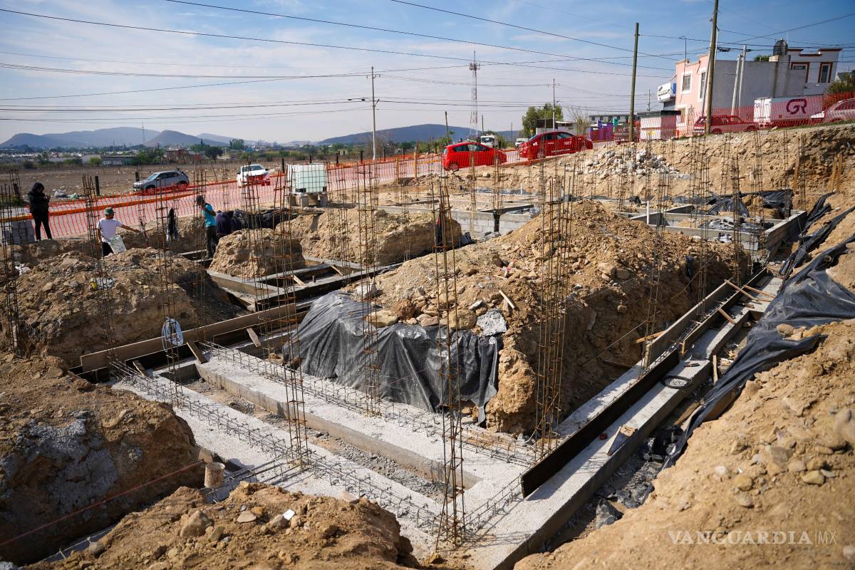$!Actualmente se trabaja en la construcción de bardas perimetrales y siguientes fases.