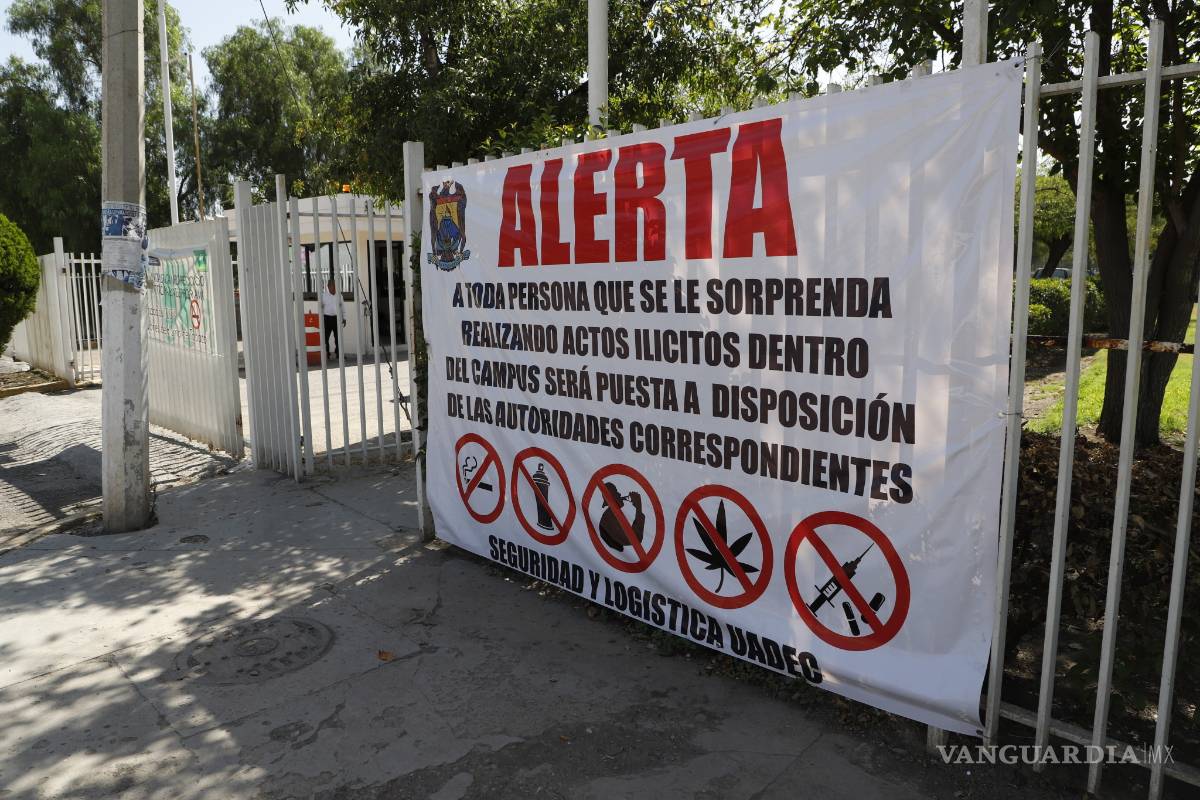 Expulsará la UAdeC a alumnos que reincidan en el consumo de drogas