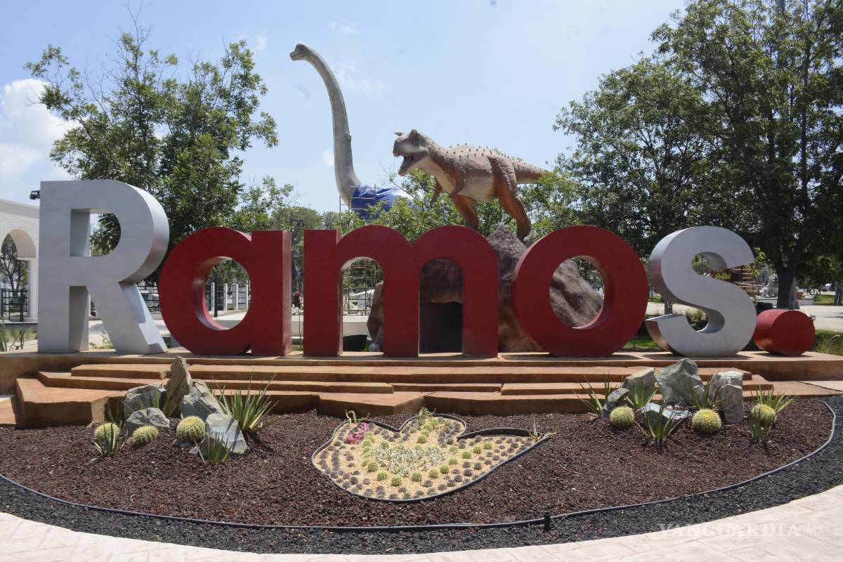 Tiene Ramos Arizpe dinosaurio más grande de la región; su cuello largo es 2 veces más alto que T-Rex de Saltillo