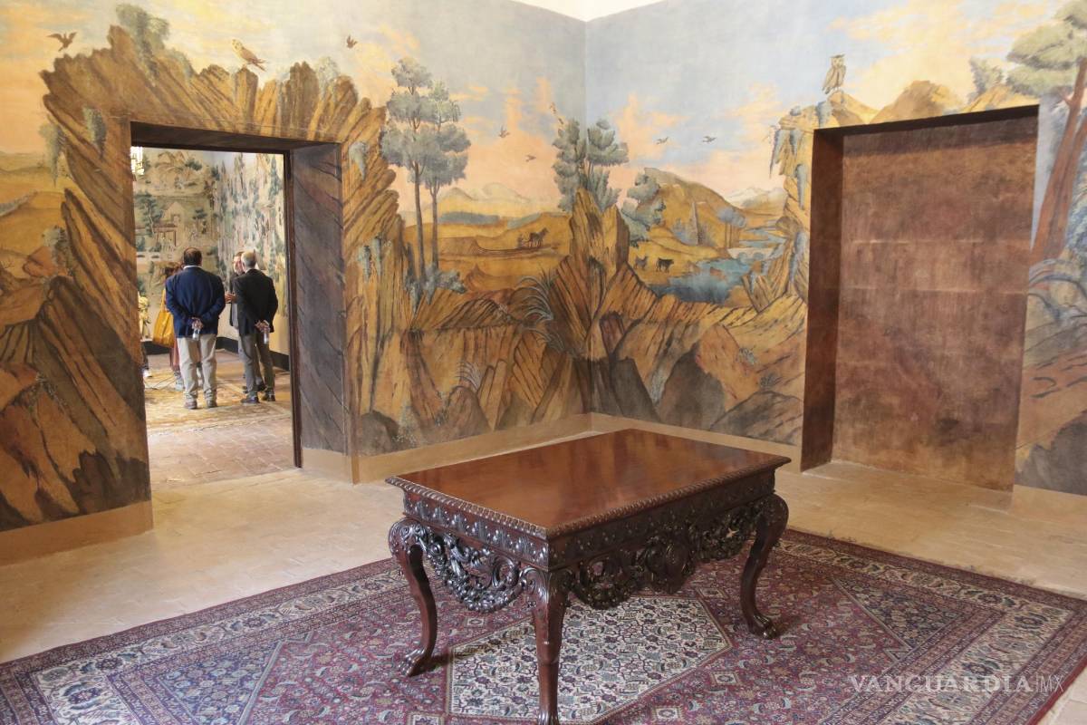 $!El interior del palacio está ricamente decorado.