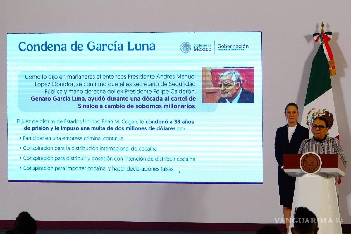 Procede solicitar a EU extradición de García Luna: UIF