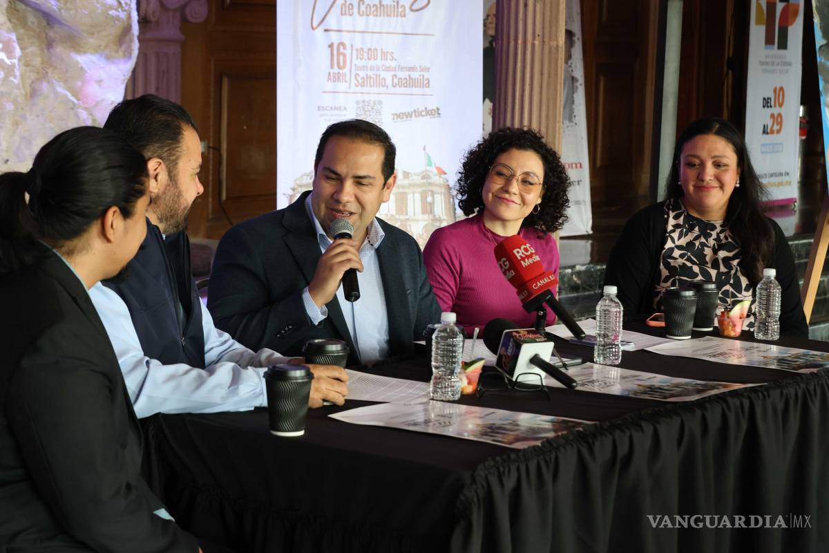 $!Invitan a gala de la Ópera de Coahuila en Saltillo: Su voz brillará en el Teatro de la Ciudad