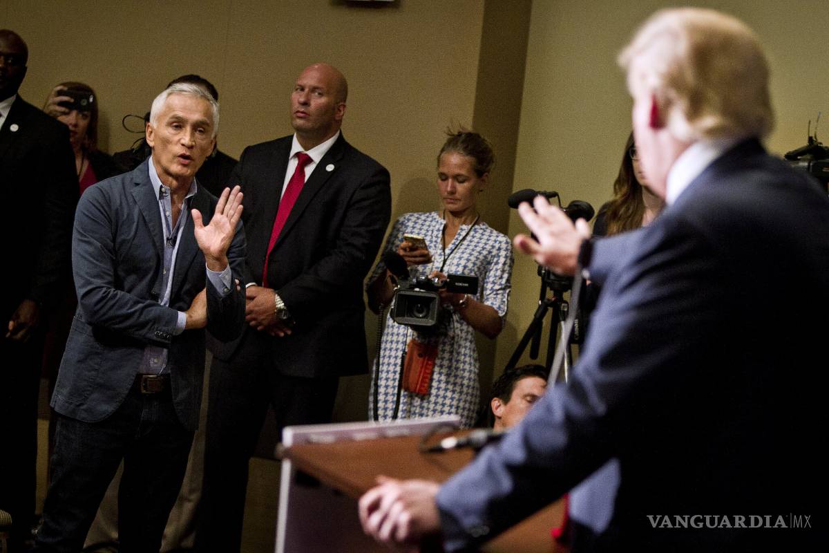 Jorge Ramos se encuentra con Donald Trump en nueva entrevista
