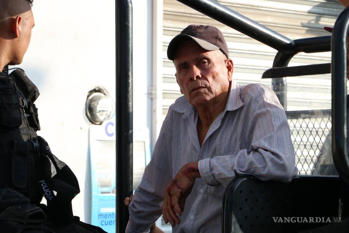 Dictan a anciano, que defendió a su familia de pandilleros en Saltillo, prisión preventiva