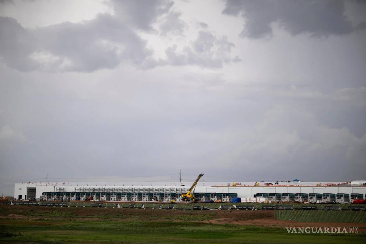 $!El emplazamiento de un futuro centro de datos en construcción cerca de Abernathy, Texas, el 18 de julio de 2026, en el condado de Hale, Texas.