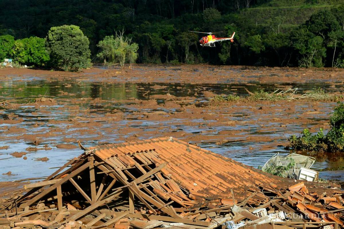 Aumentan a 165 los muertos por colapso de presa en Brasil