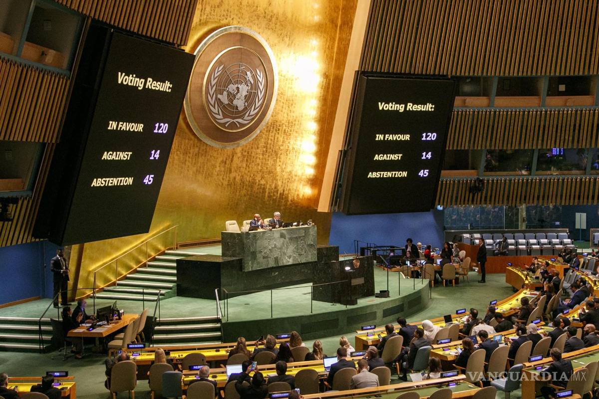 Tras cuatro intentos fallidos, la Asamblea General de la ONU aprueba llamar al “cese de hostilidades” en Gaza pese a EU