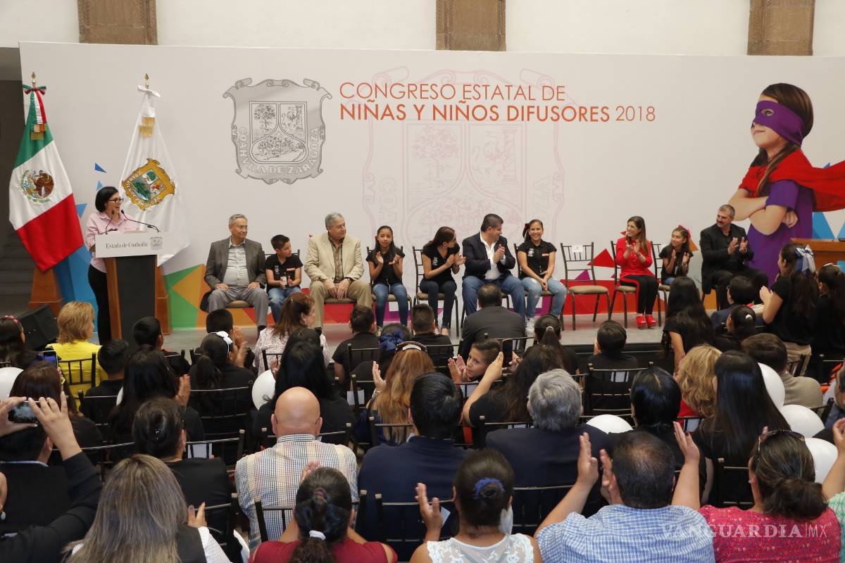 Concluye Congreso de Niños Difusores