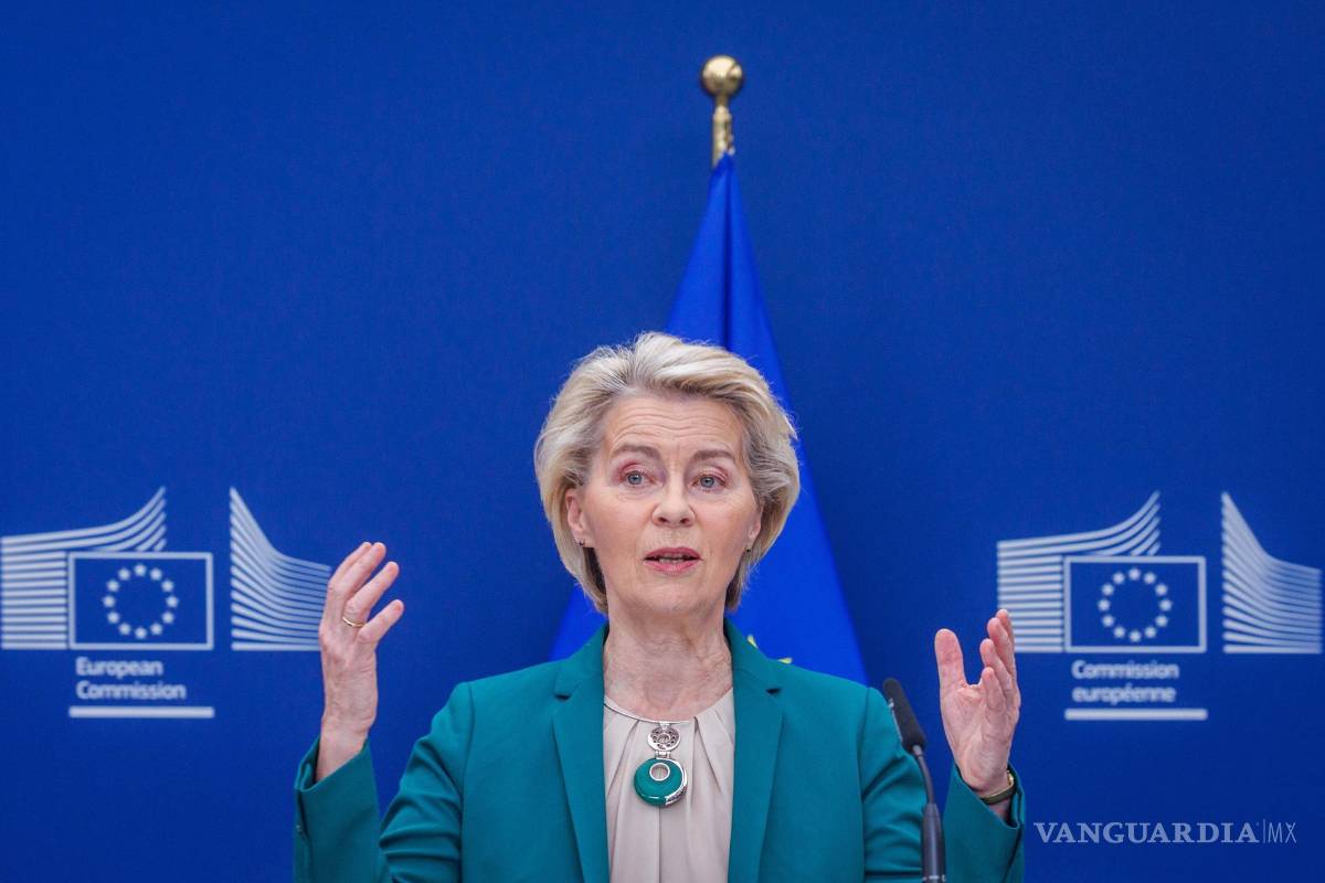 $!“En tiempos difíciles, algunos tienden al ensimismamiento, al aislamiento y a la fragmentación”. dijo Ursula von der Leyen.
