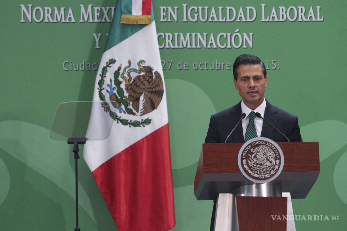 Peña Nieto urge a establecer nuevo sistema penal