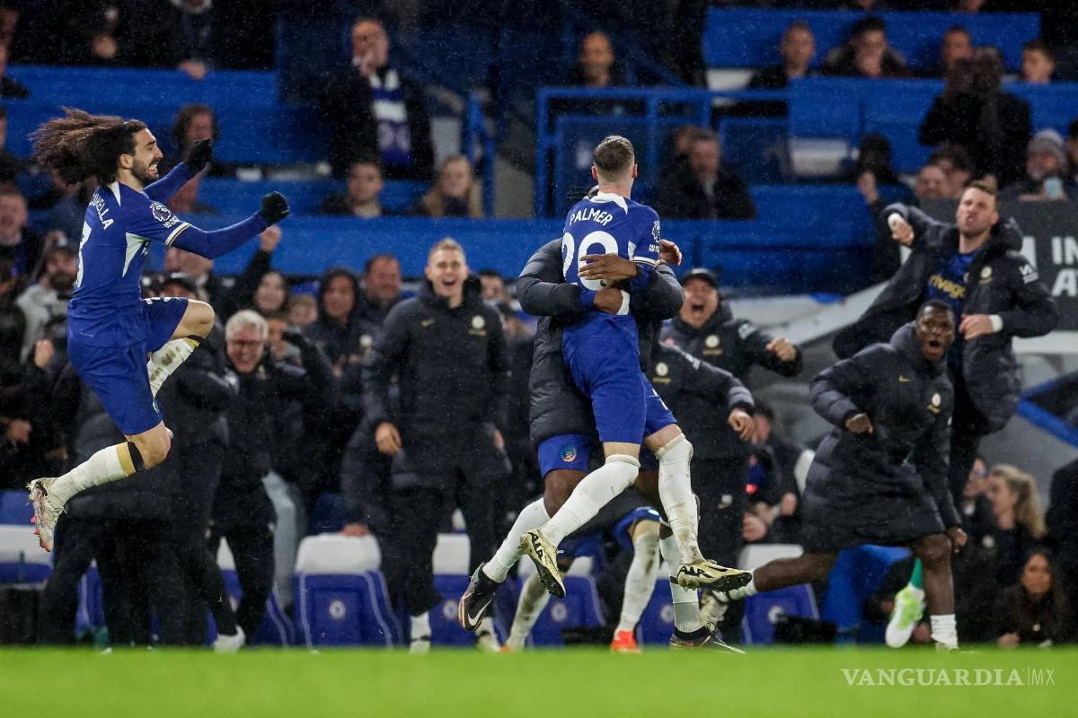 ¡Hasta que apaguen las luces! Anota Cole Palmer al minuto 101 y Chelsea vence al Manchester United