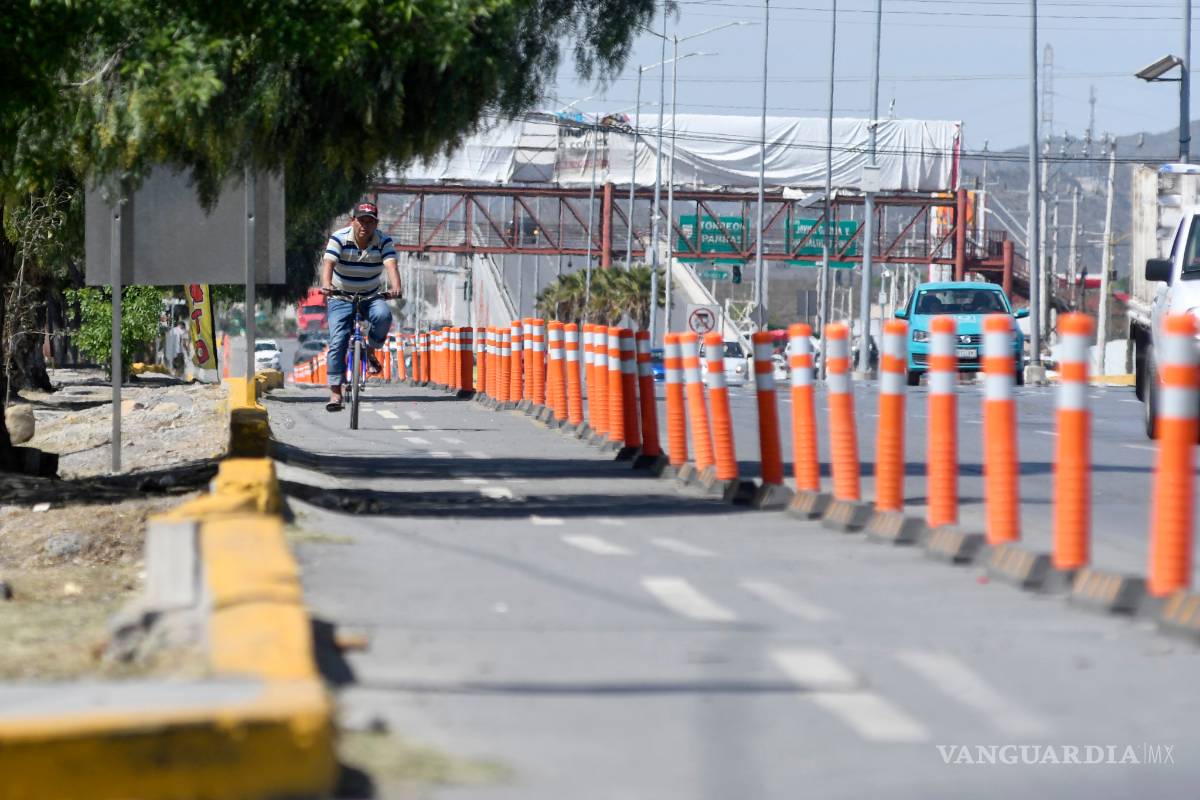 Rehabilitan en Saltillo tramo de 7 kilómetros de la Ciclovía