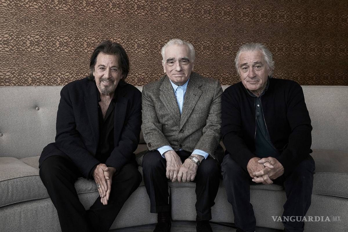 Pacino, De Niro y Scorsese, “The Irishman” es su primera película como un trío