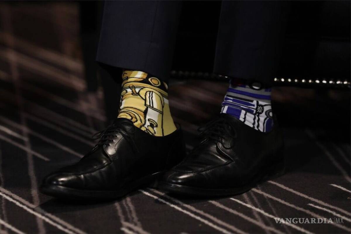 Justin Trudeau demostró ser fan de Star Wars con estos calcetines