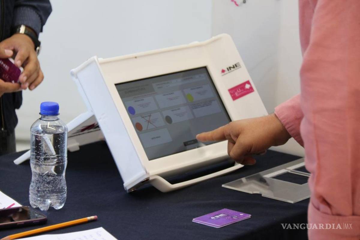 Por primera vez habrá voto electrónico para personas con necesidades especiales; aceptan prueba piloto en Coahuila