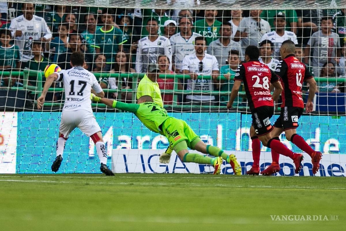 Gibrán Lajud evita goleada de León ante Xolos