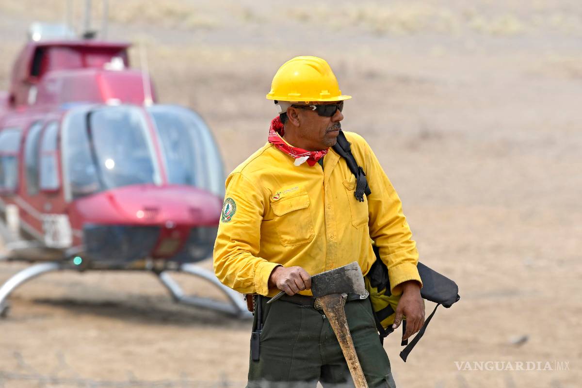 $!Controlado al 90% incendio de 'La Pinalosa' en Arteaga