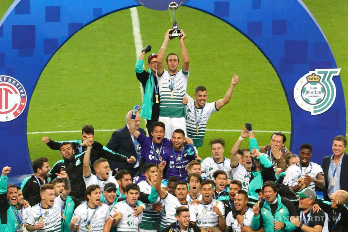 Un glorioso Santos Laguna se convirtió en campeón del futbol mexicano