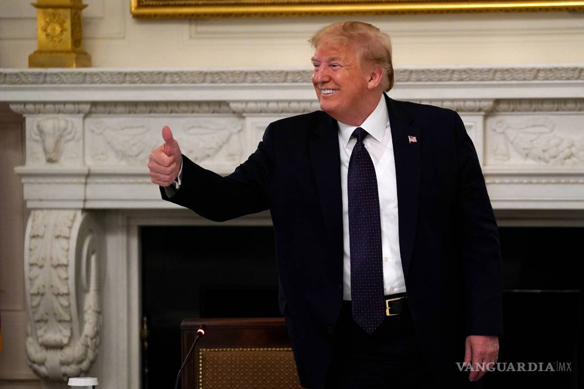 Donald Trump toma hidroxicloroquina para prevenir COVID-19