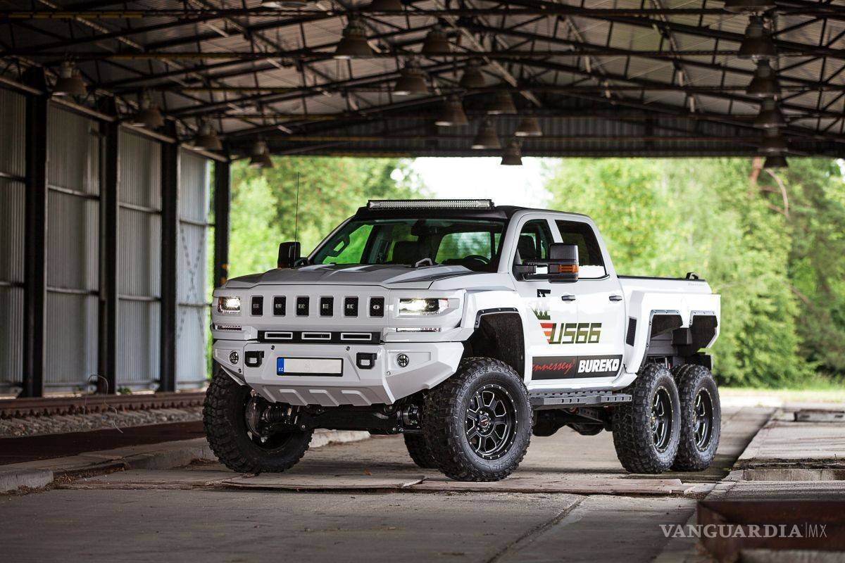$!Bureko 6x6, la camioneta Chevrolet Silverado más extrema que podrás ver