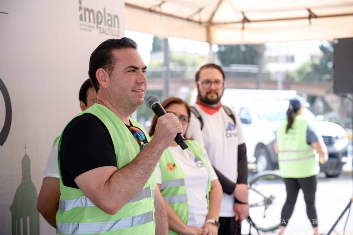 $!La aplicación fue presentada durante la Ruta Recreativa, donde ciclistas participaron en la rodada “Appedalear por Saltillo”.