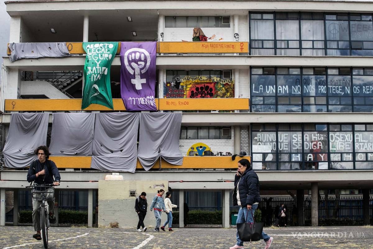 Paraliza violencia de género por cuatro meses a la UNAM, hay 161 mil 544 estudiantes afectados